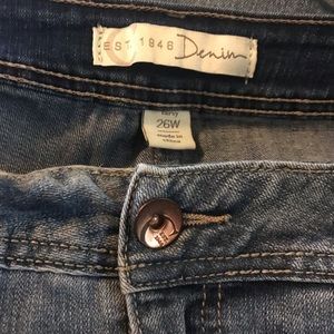 Size 26w (plus) jeans